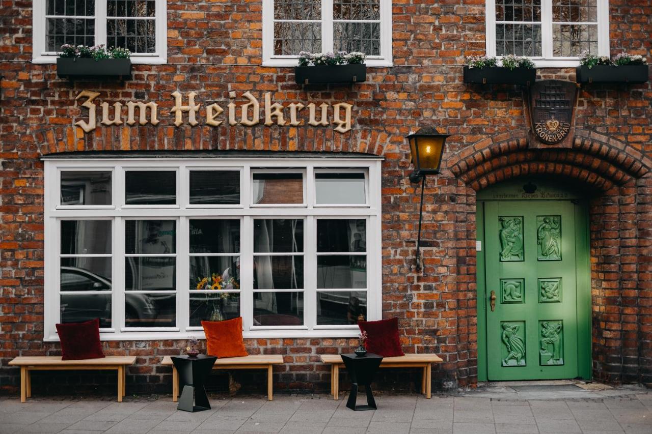 Hotel zum Heidkrug&Café Lil Luneburgo Exterior foto