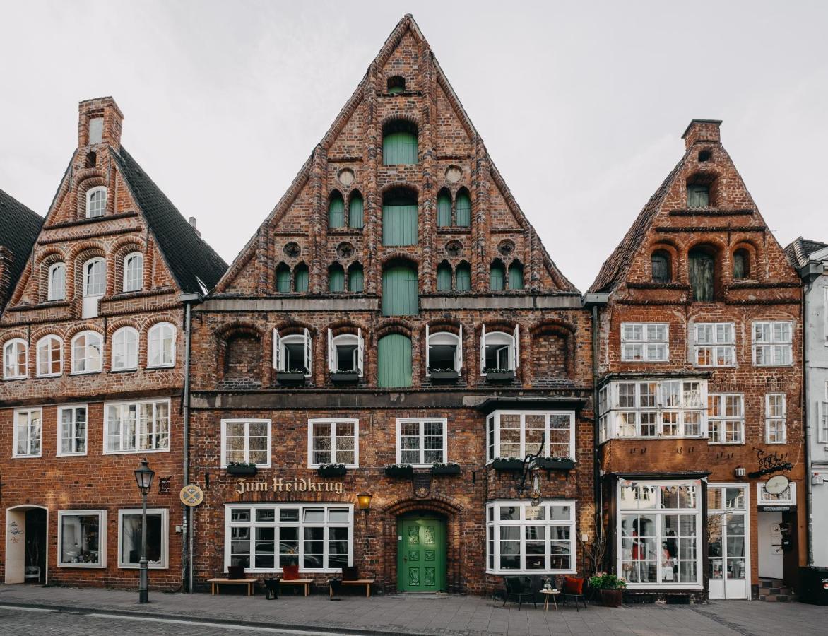 Hotel zum Heidkrug&Café Lil Luneburgo Exterior foto